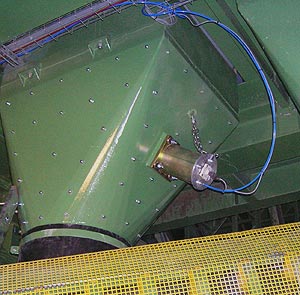Flow aid equipment for silo Flow aid equipment for silo